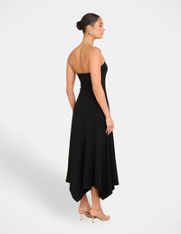 Belize Strapless Midi Dress