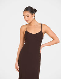 Cassidy Godet Mesh Gown