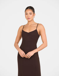 Cassidy Godet Mesh Gown