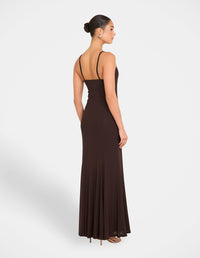 Cassidy Godet Mesh Gown