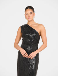 Ziino One Shoulder Dress