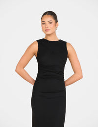 Frika Wrap Detail Maxi Dress