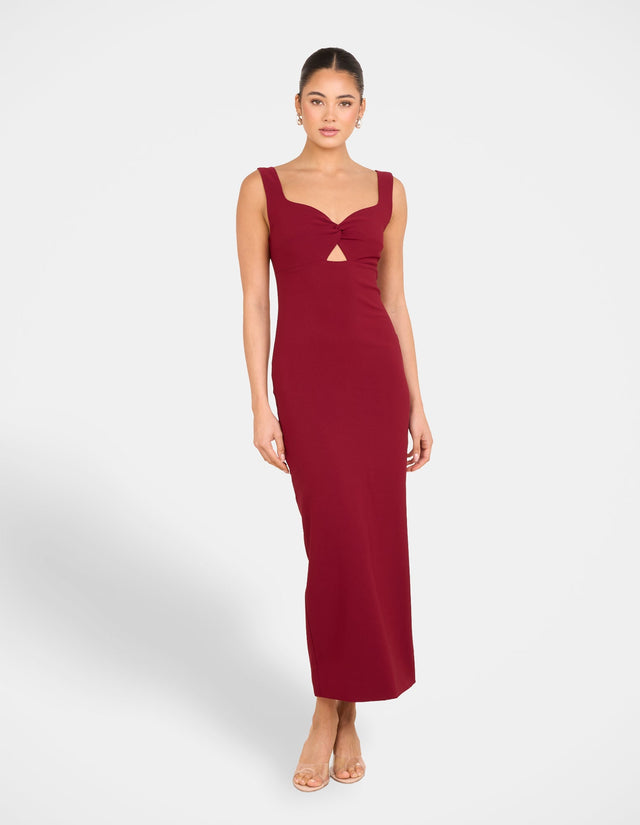 Varga Twist Front Maxi Dress