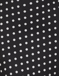 Oscar Dot Mesh Maxi Dress