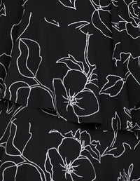 Yva Tiered Midi Dress