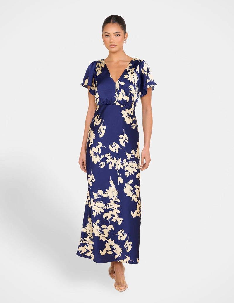 Erie Satin Maxi Dress