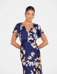 Erie Satin Maxi Dress