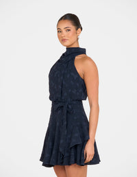 Paloma Cowl Neck Mini Dress