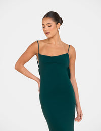 Slater Cowl Neck Gown