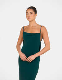 Slater Cowl Neck Gown
