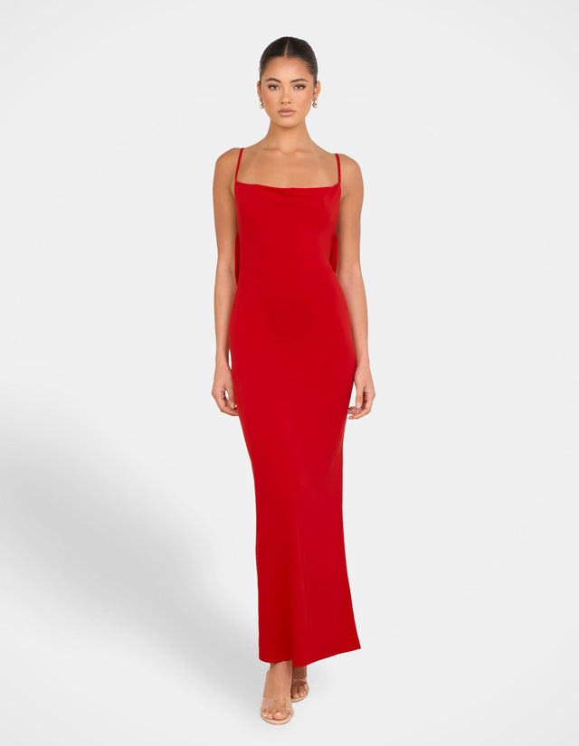 Slater Cowl Neck Gown