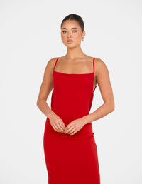 Slater Cowl Neck Gown