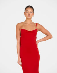 Slater Cowl Neck Gown
