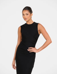 Margo High Neck Lurex Maxi