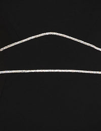 Juliana Diamante Trim Gown