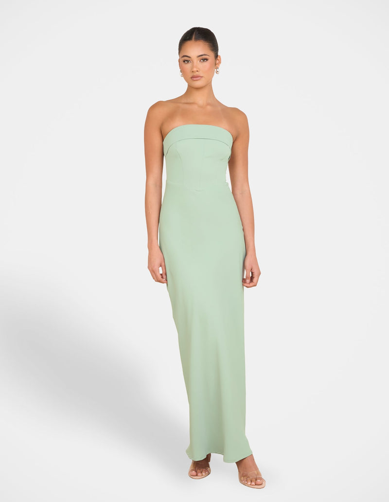 Eren Strapless Corset Gown