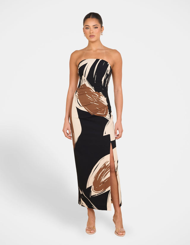 Remina Strapless Maxi