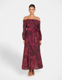Skylar Off Shoulder Maxi Dress