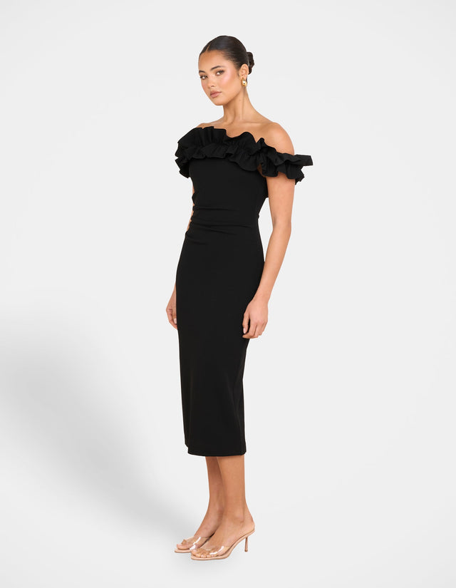 Corey Off Shoulder Midi Dress