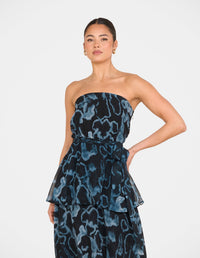 Vallia Tiered Maxi Dress