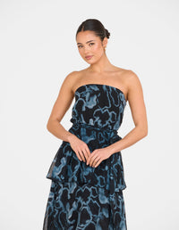Vallia Tiered Maxi Dress