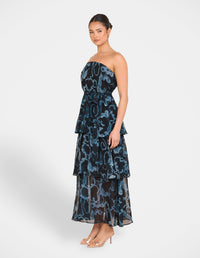 Vallia Tiered Maxi Dress