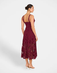 Martina Sweetheart Midi Dress