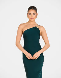 Aisha One Shoulder Maxi Dress