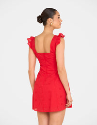 Qianna Broderie Anglaise Dress