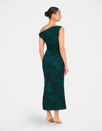 Tabi One Shoulder Midi Dress