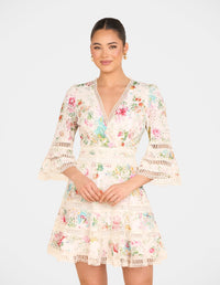 Rory Wrap Front Mini Dress
