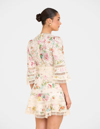 Rory Wrap Front Mini Dress