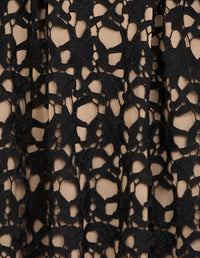 Warna Lace Midi Dress
