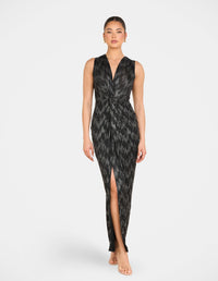 Laurentian  V-neck Gown
