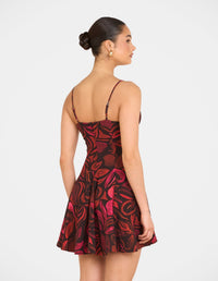 Anita  Flared Mini Dress