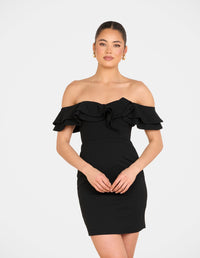 Iris Double Ruffle Mini Dress