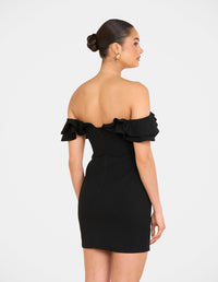 Iris Double Ruffle Mini Dress