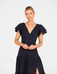 Laurie Short Sleeve Maxi Dress