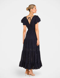 Laurie Short Sleeve Maxi Dress