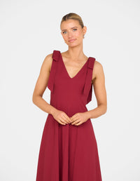 Gian A-line Maxi Dress