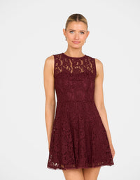 Darlene Sweetheart Mini Dress