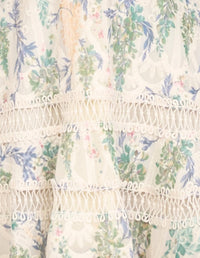 Vaani Wrap Front Mini Dress