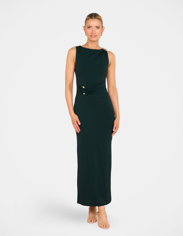 Angel Drape Front Maxi