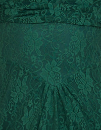 Sela Strapless Lace Gown