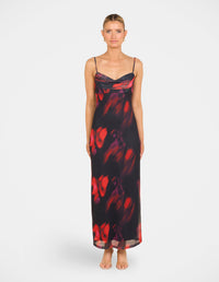 Alabama Cowl Neck Maxi Dress