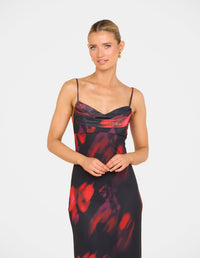Alabama Cowl Neck Maxi Dress