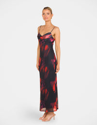 Alabama Cowl Neck Maxi Dress