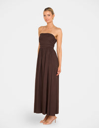 Odette Strapless Maxi Dress
