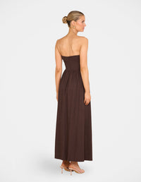 Odette Strapless Maxi Dress