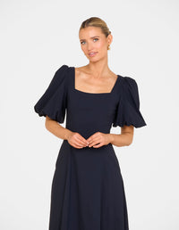 Cyryl Puff Sleeve Maxi Dress